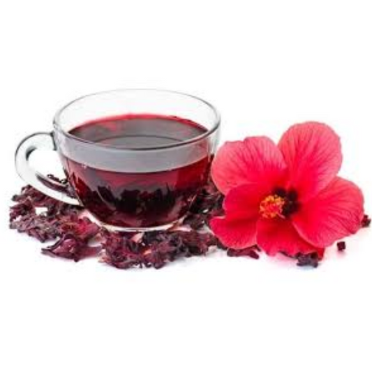 LeafLea Premium Hibiscus Tea Bags 40 Count Boosts Heart Health & Lowers Blood Pressure Rich in Antioxidants & Vitamin C Caffeine-Free & Sugar-Free Pure Hibiscus from Vietnam